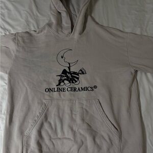 Online Ceramics Gray Hoodie